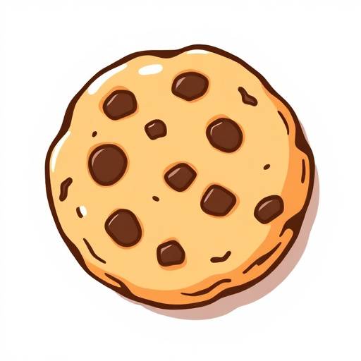 Illustration of a cookie, representing website tracking